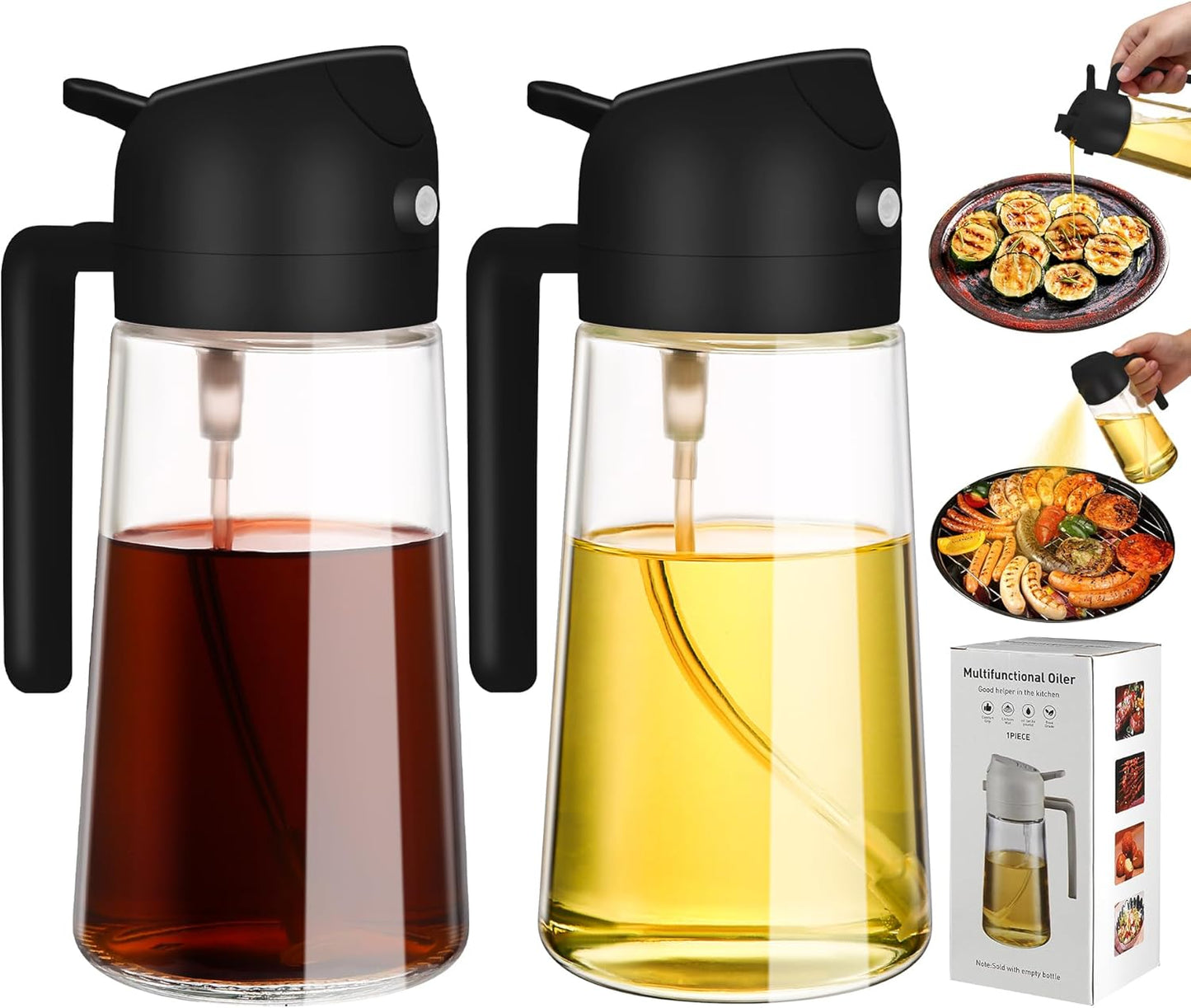 Set de 2 Aceiteras en Spray - Cocina sin Excesos